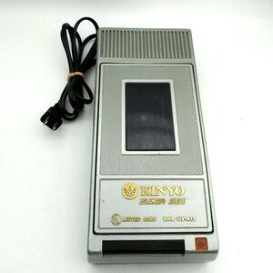 Vintage Kinyo UV-413 Super Slim VHS Video Cassette Tape Rewinder Works